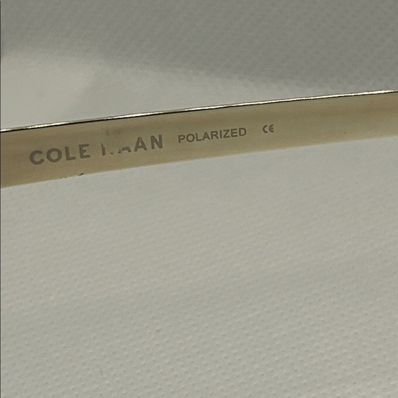 Cole Haan 57mm Polarized Sleek Square Matte Grey and Gold Women\'s Sunglasses main image 9